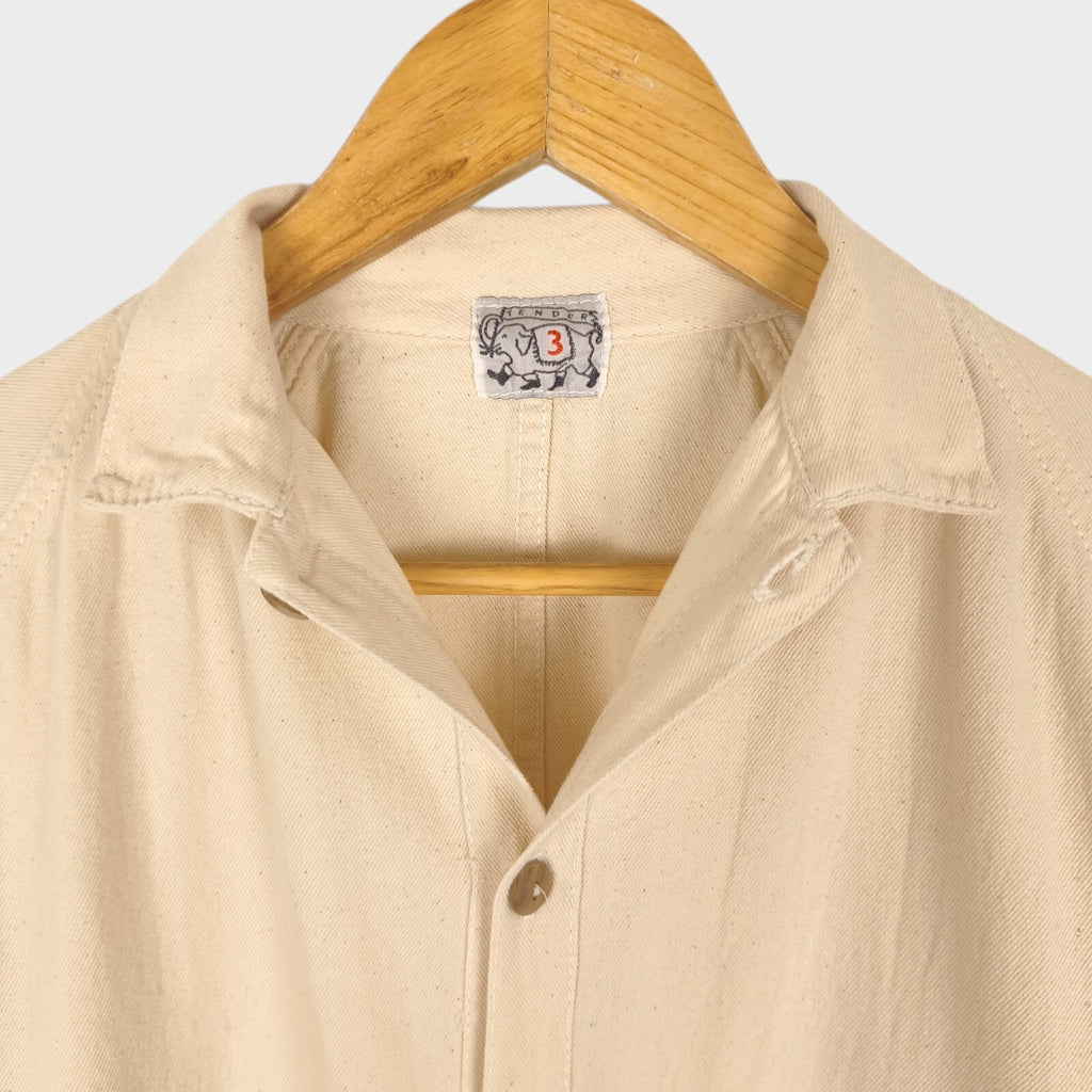 TENDER CO. Men's Made in England Type 431 Cotton Raglan Wallaby Overshirt