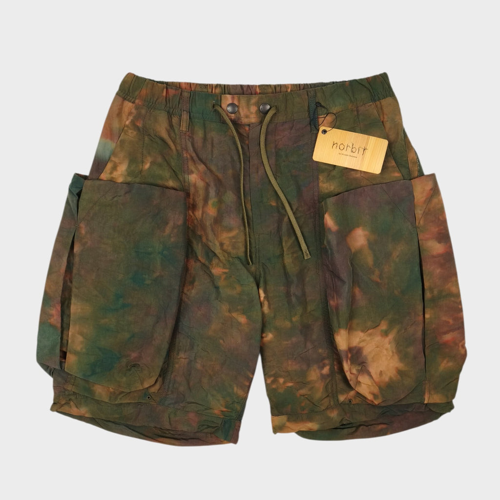 NORBIT BY HIROSHI NOZAWA Men's Injection Dyeing Cargo Shorts