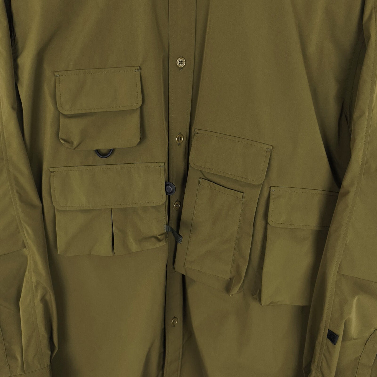 DAIWA PIER39 Men's Olive Green Tech Fishing Angler's Overshirt