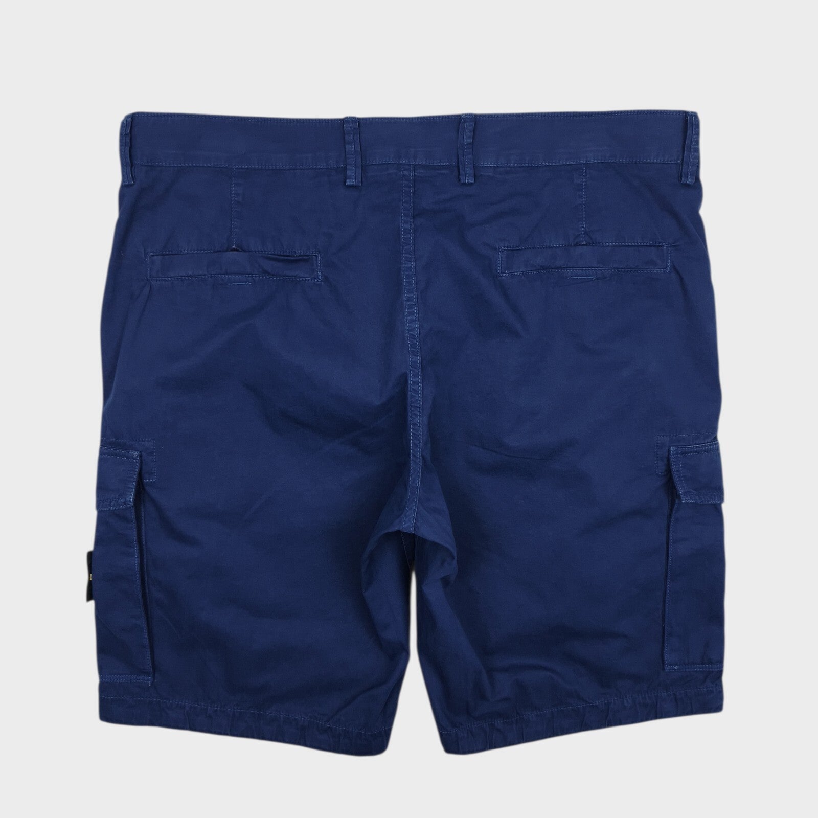 STONE ISLAND Men's Blue Garment Dyed Type SL Cargo Shorts
