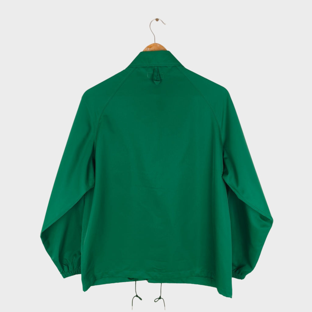 BEAMS Men's Green Lightweight Water Repellent Utility Jacket