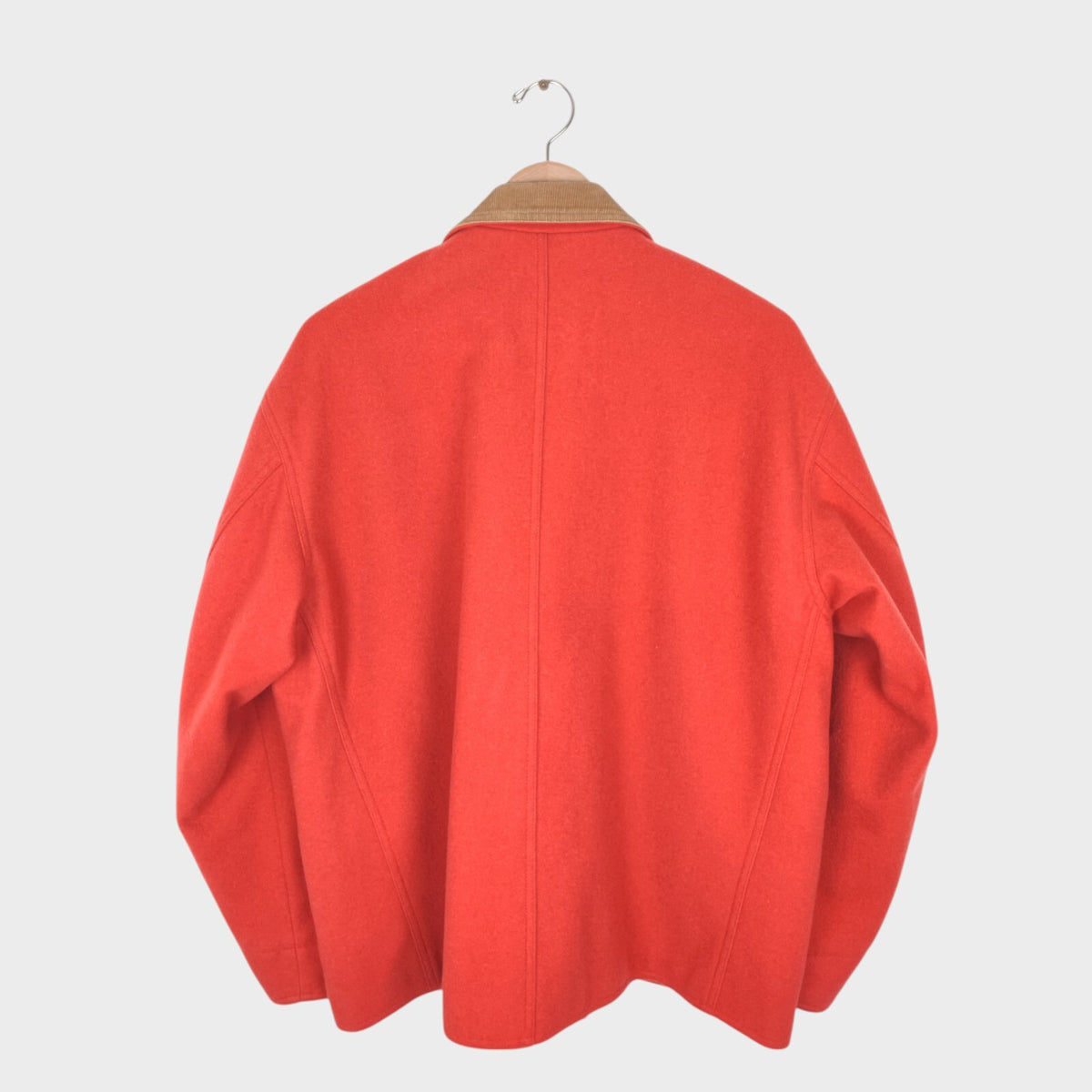 FLAGSTUFF Men's Made in Japan 100% Wool Melton Hunting Jacket