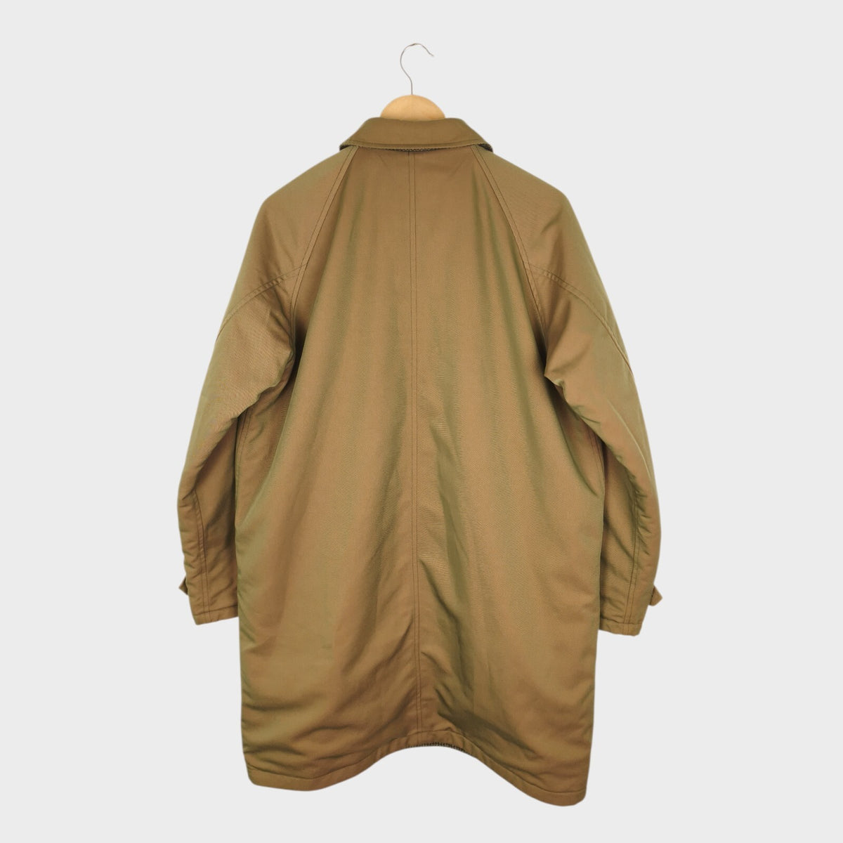 BEAMS PLUS Men's Dogtooth Heavyweight Reversible Balmacaan Coat
