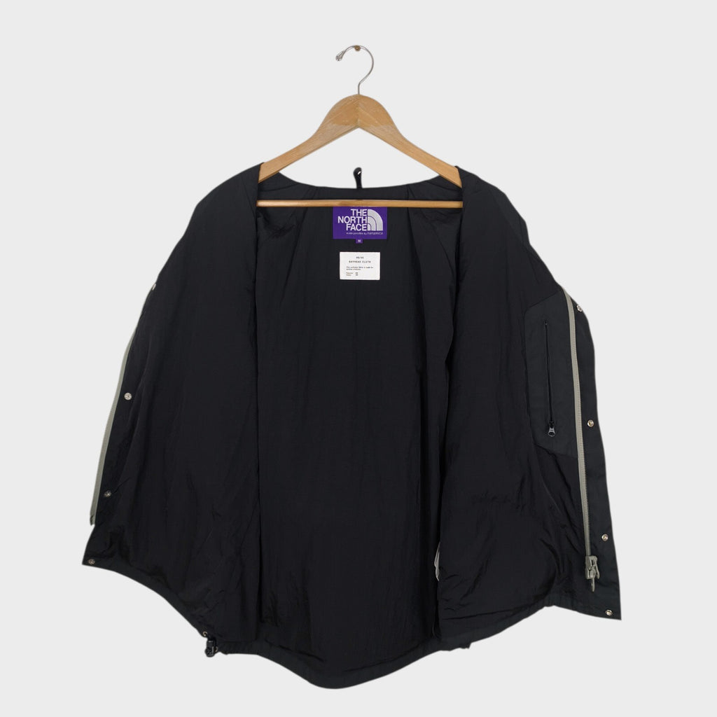 THE NORTH FACE PURPLE LABEL x NANAMICA Men's Black Waterproof Mountain Parka Jacket