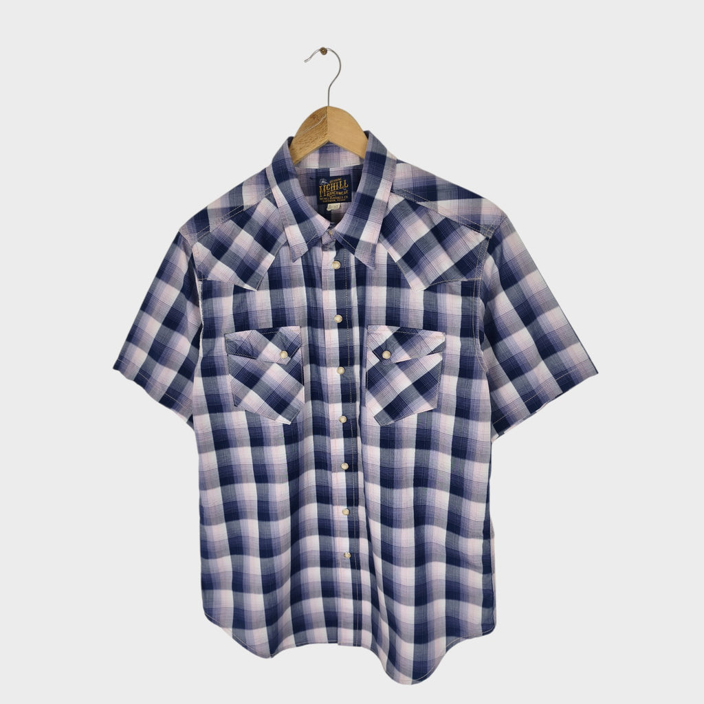 TOYS MCCOY McHill Ranchwear Men's Made in Japan Checked Western Shirt
