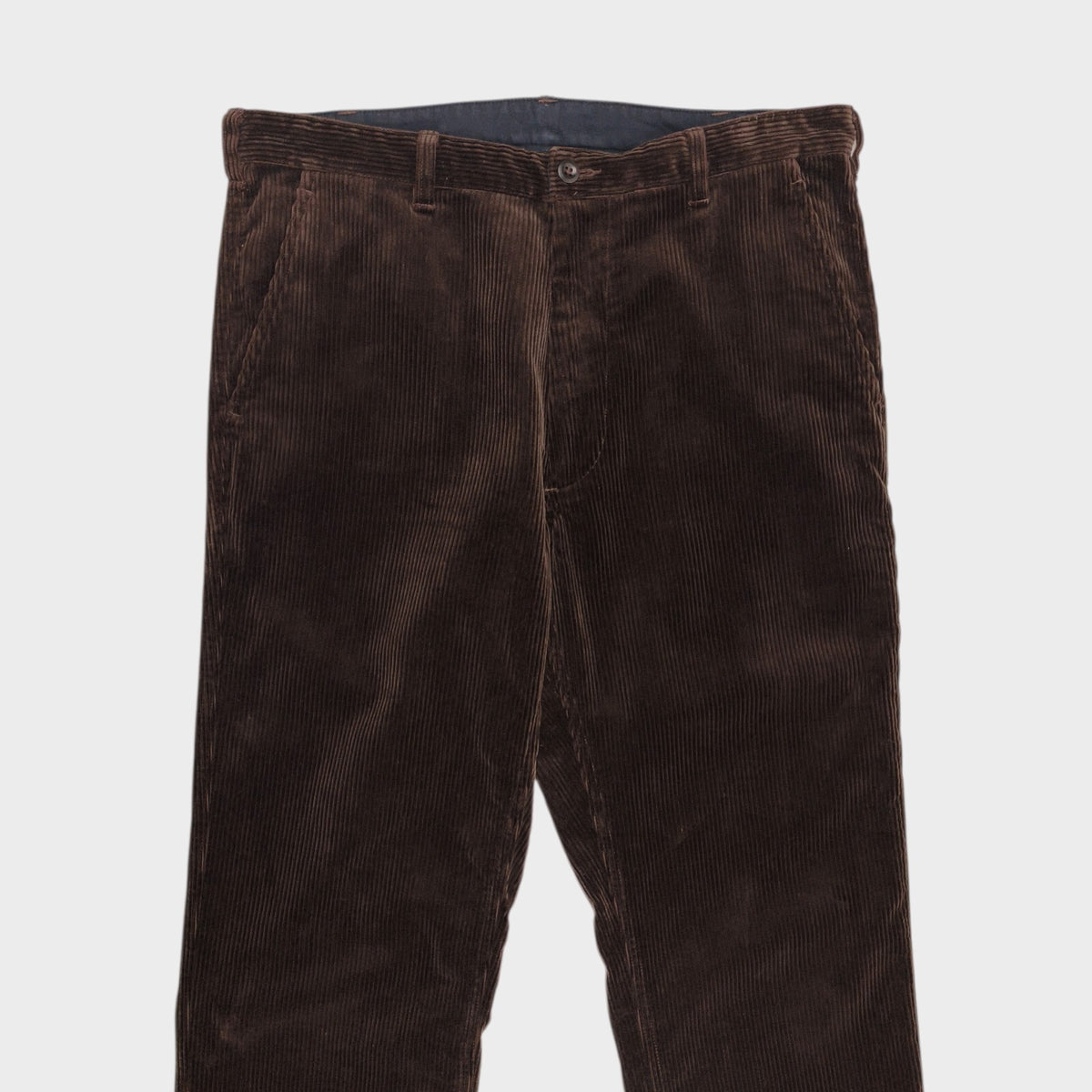 MHL MARGARET HOWELL Men's Brown Heavyweight Corduroy Trousers