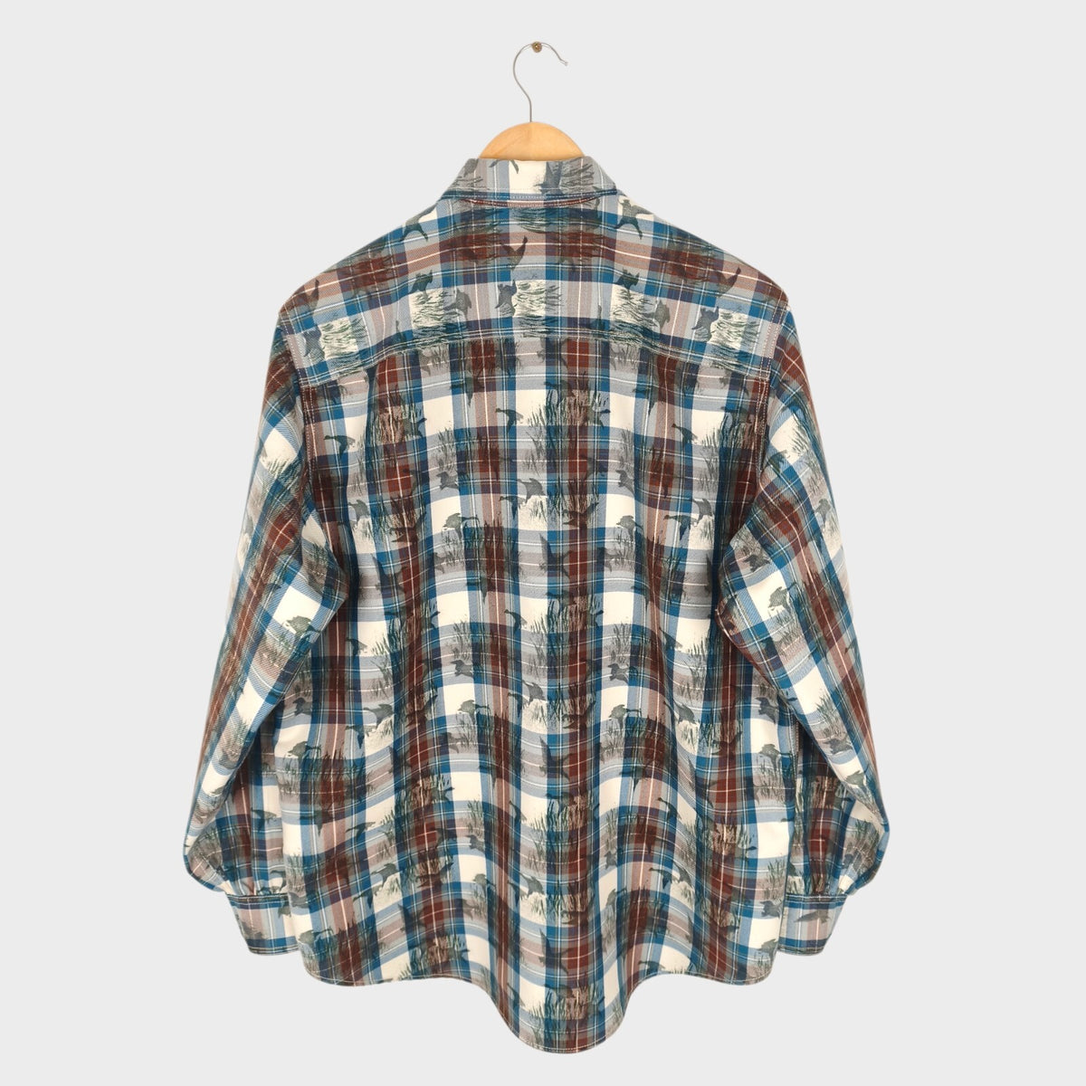 BEAMS PLUS Men's Checked Relaxed Fit Adventure Cruiser Overshirt