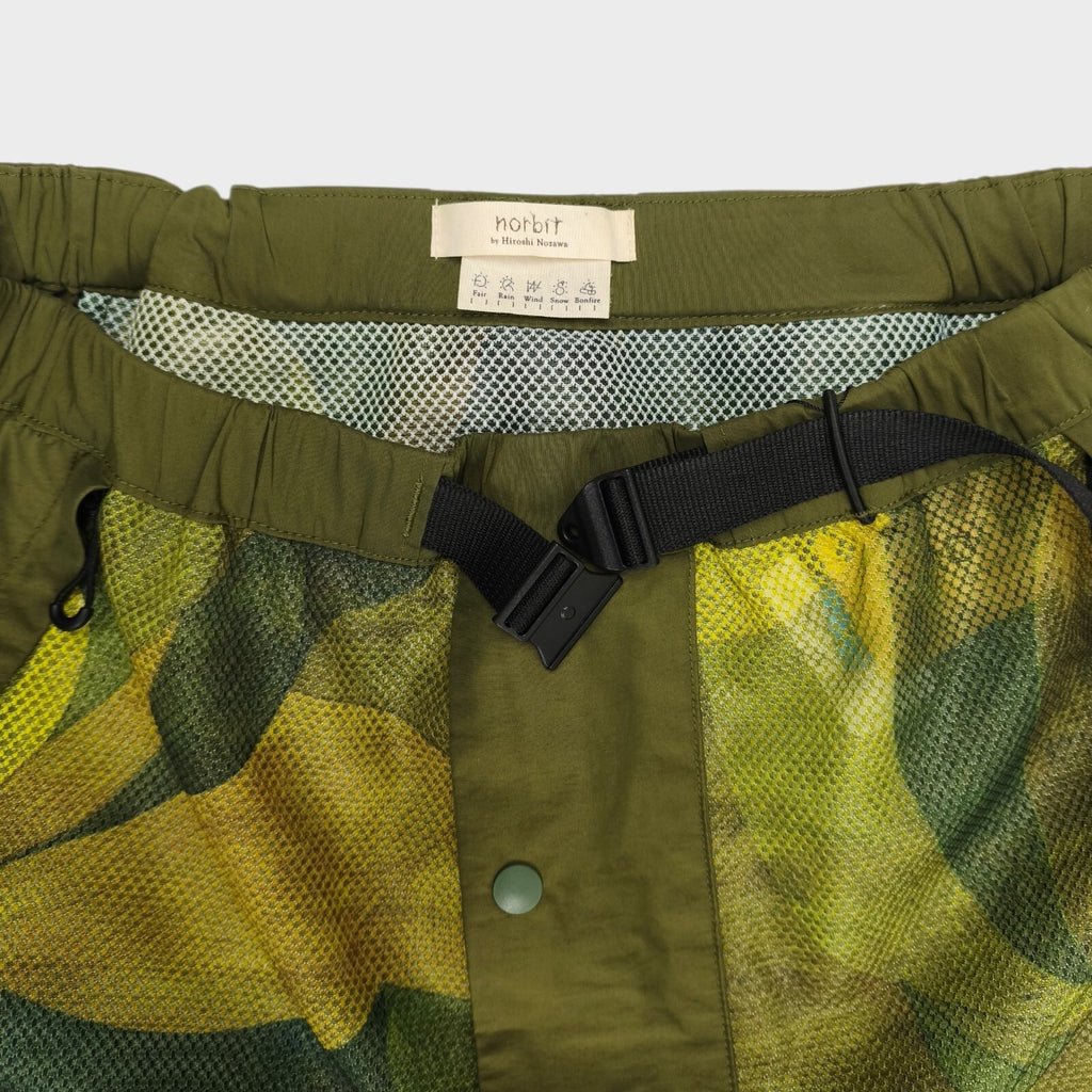 NORBIT BY HIROSHI NOZAWA Men's Olive Green Insect Shield Trousers