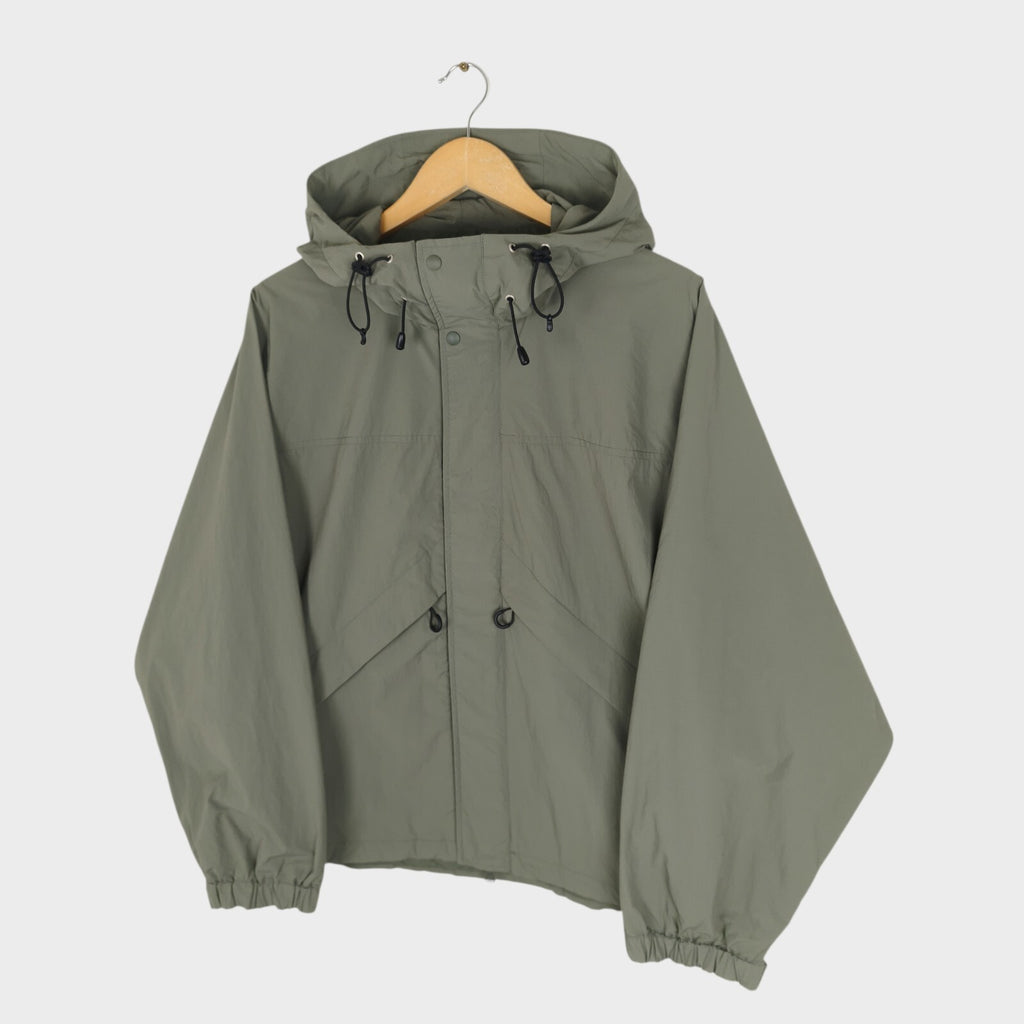UNIFORM BRIDGE Men's Green Utility Mountain Parka Jacket