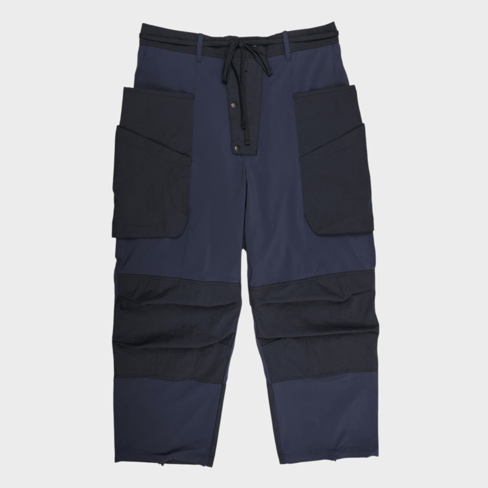 NORBIT BY HIROSHI NOZAWA Men's Navy High Spec Samue Hiking Cargo Trousers