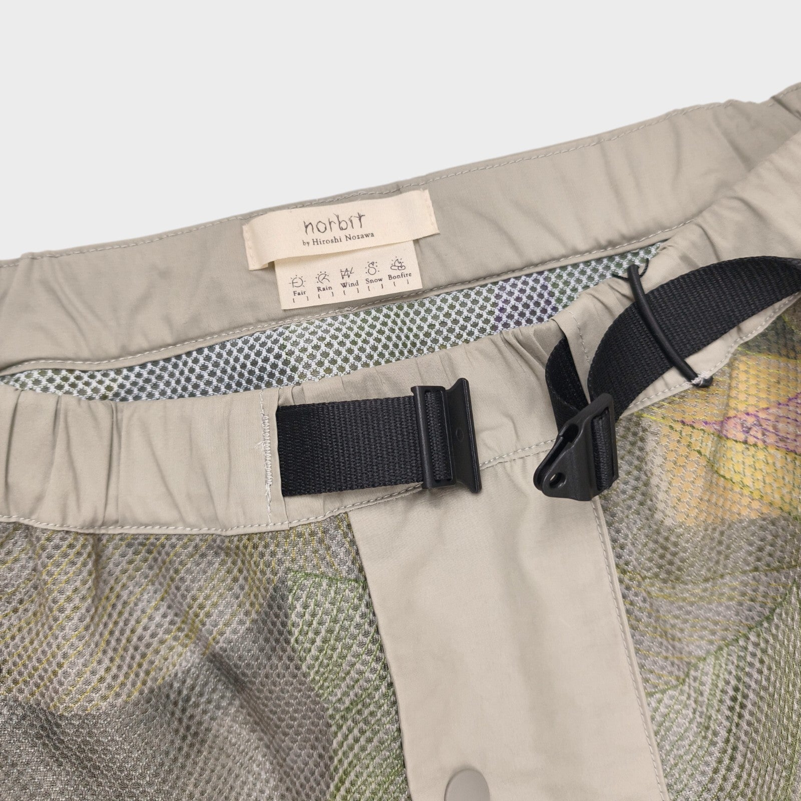 NORBIT BY HIROSHI NOZAWA Men's Grey Insect Shield Trousers