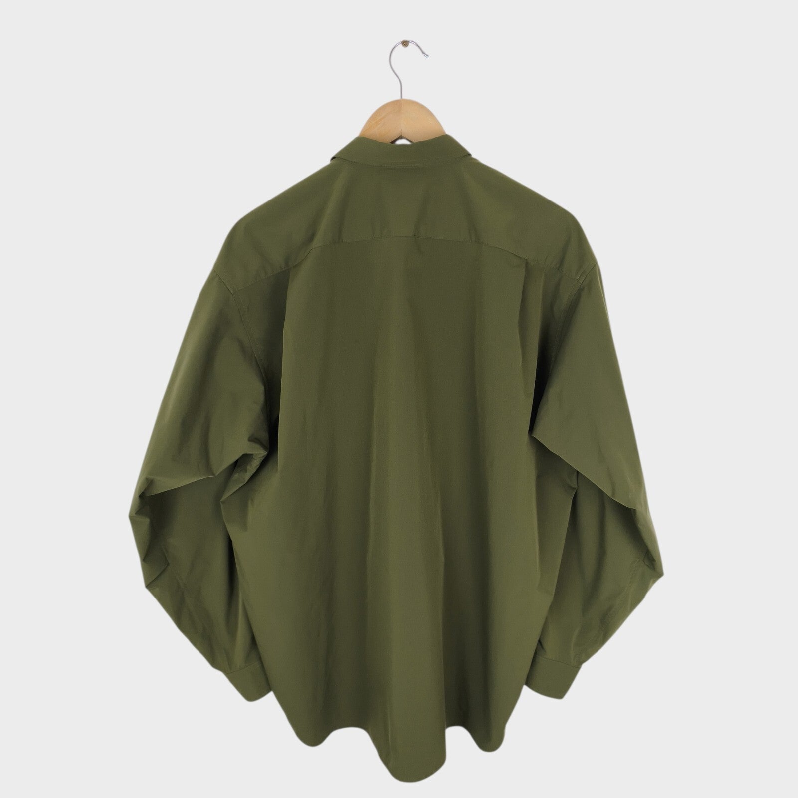 DAIWA PIER39 Men's Olive Green Tech Fishing Angler's Overshirt