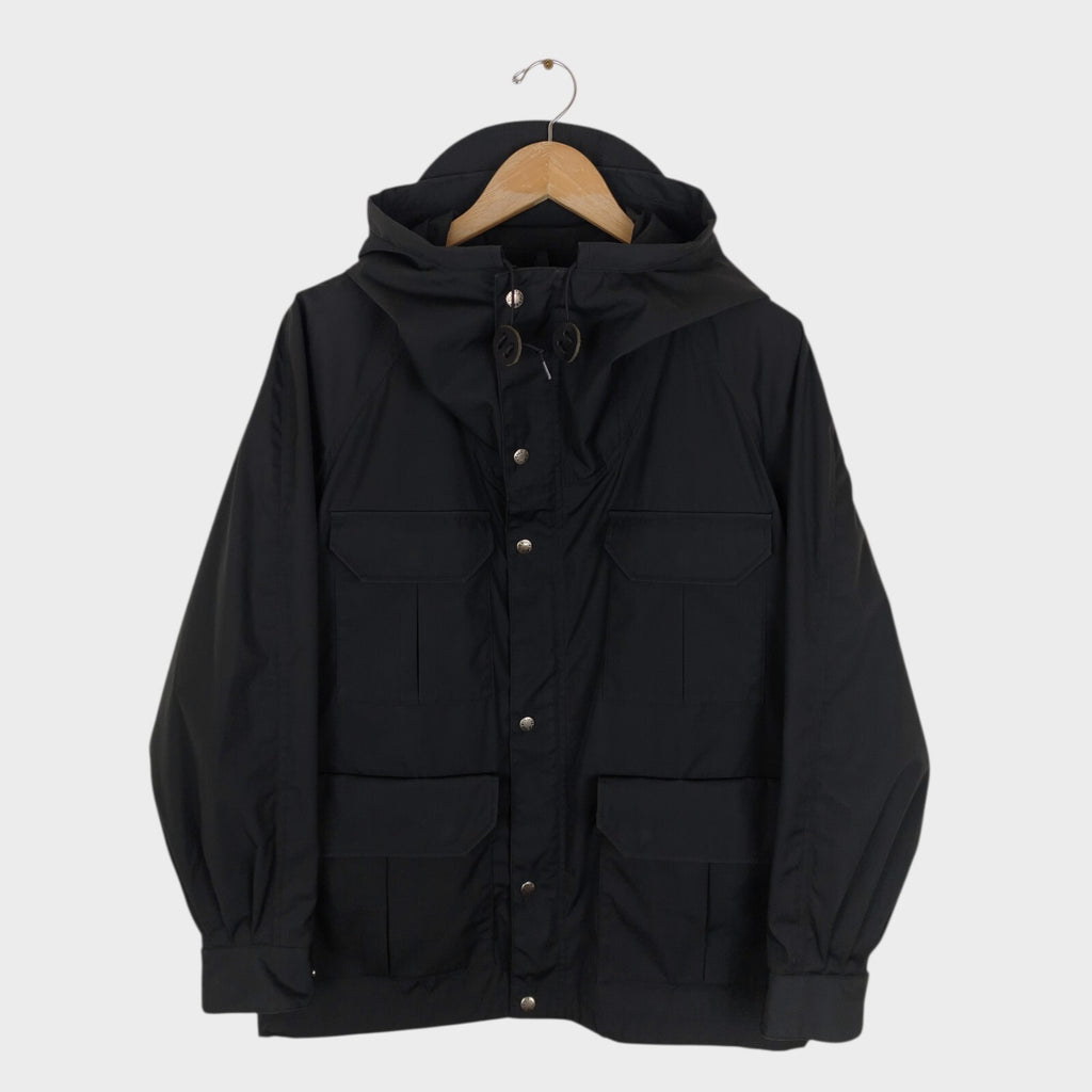 THE NORTH FACE PURPLE LABEL x NANAMICA Men's Black Waterproof Mountain Parka Jacket