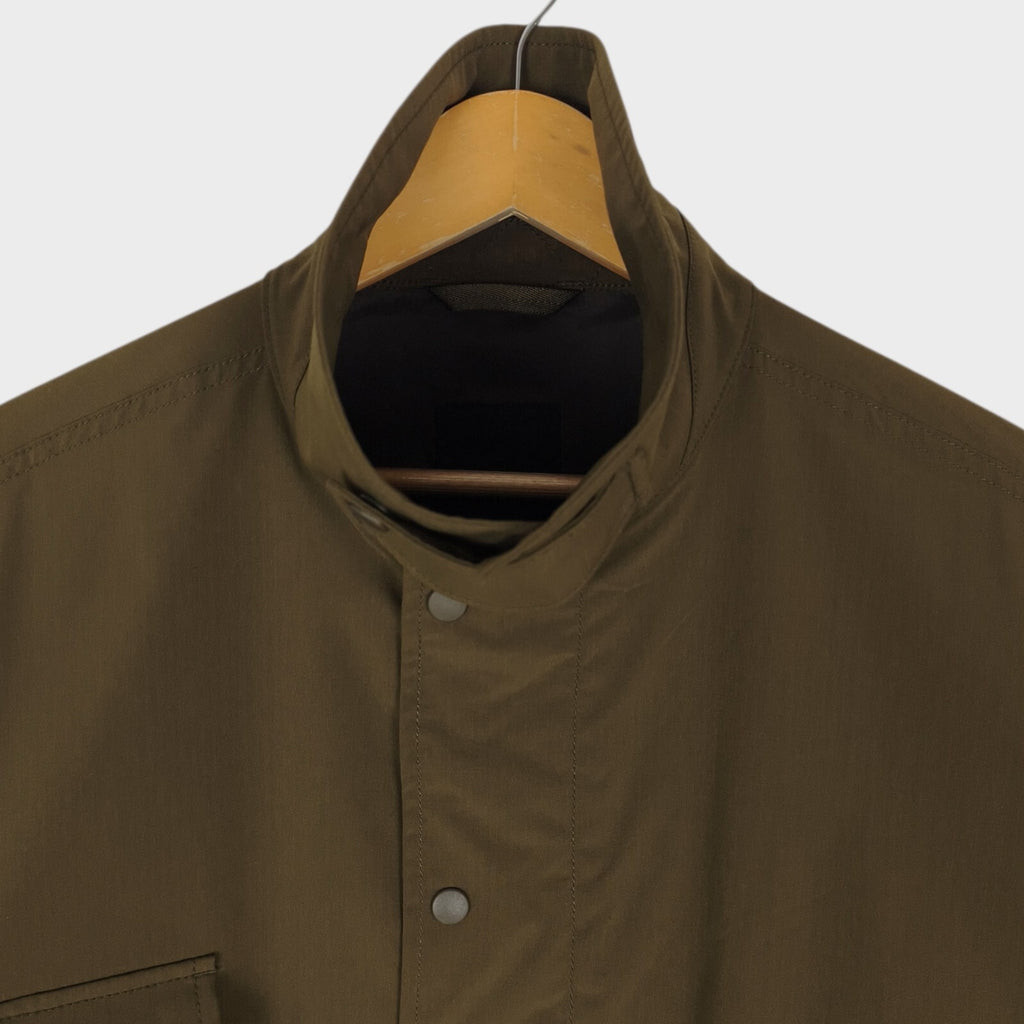 DAIWA PIER39 x L'ÉCHOPPE Men's Olive Green Oversized Fit Ex Short Jacket