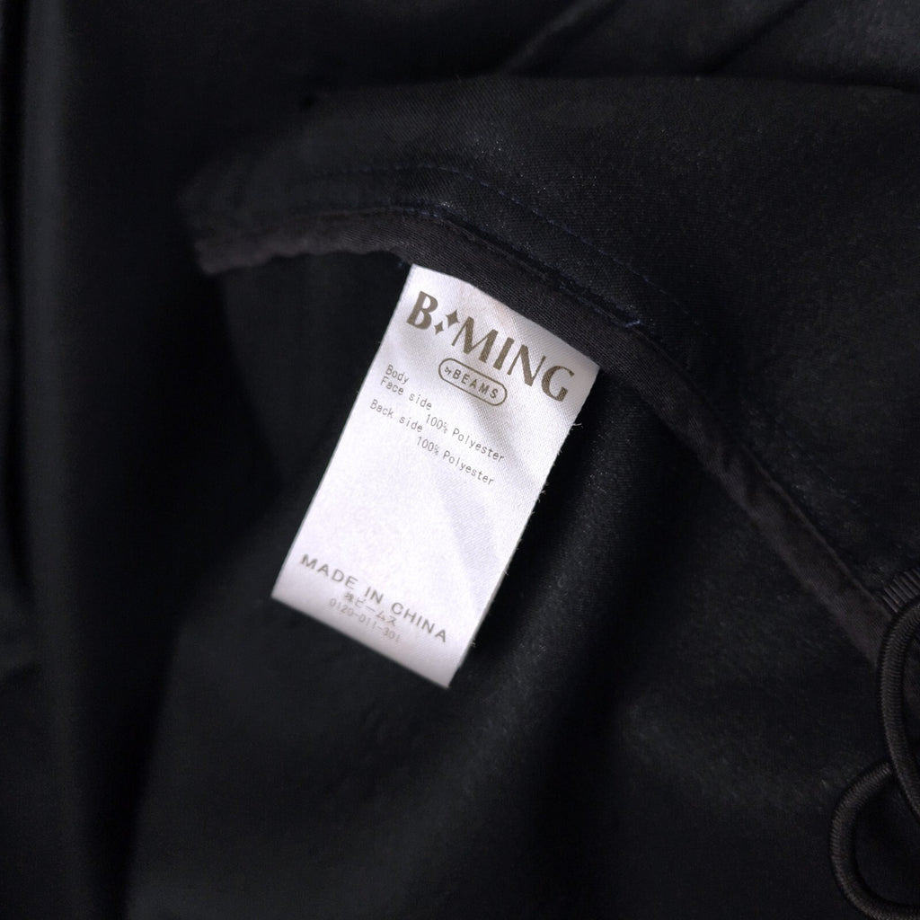 BEAMS B:MING Men's Navy Blue Waterproof Mountain Parka Jacket