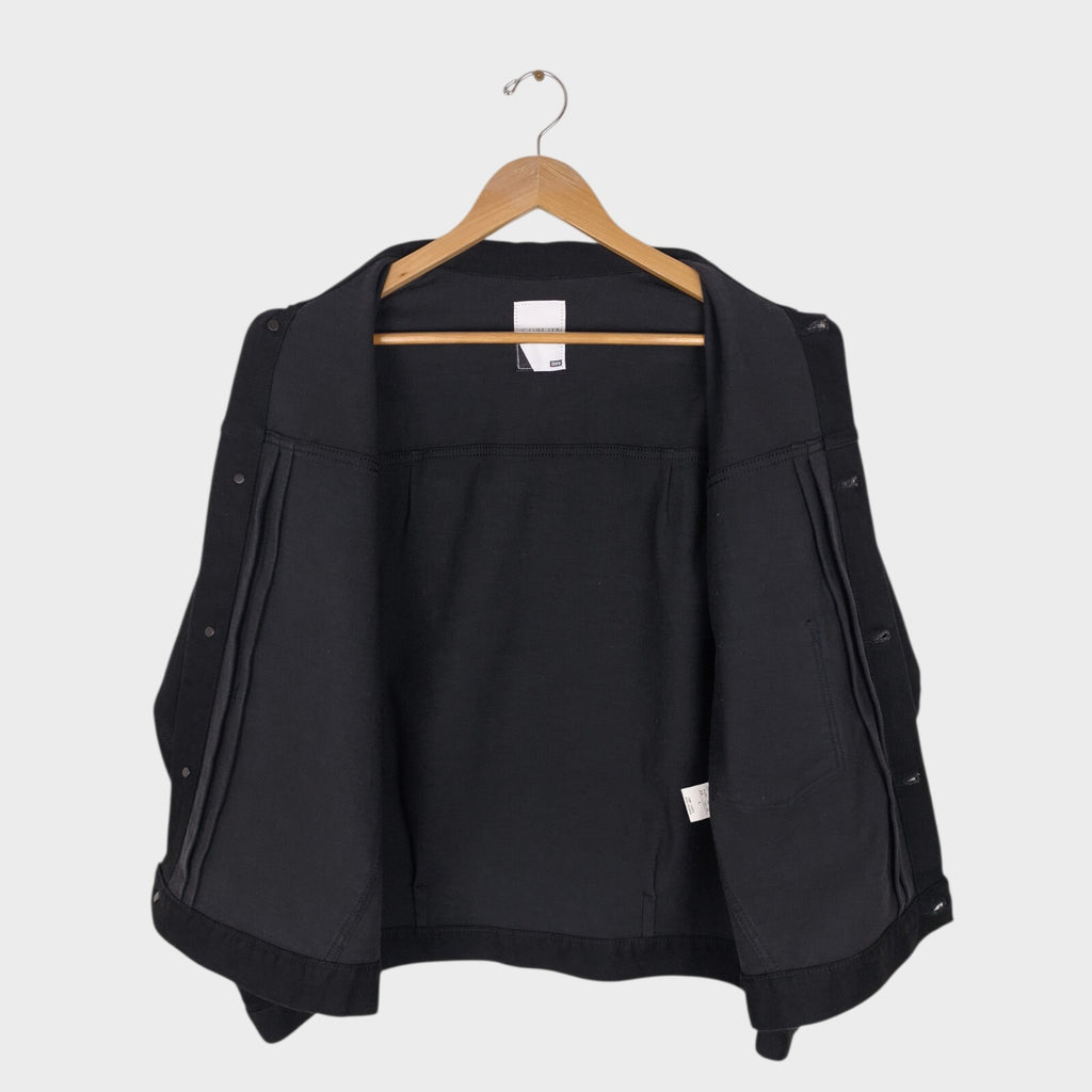 EDWIN Japan Men's Black Denim E-Function Jacket