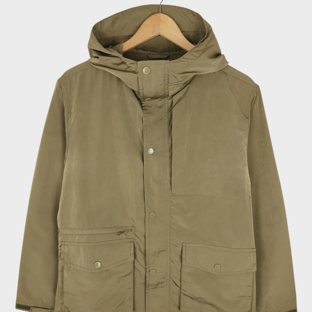 BEAMS B:MING Men's Olive Green Mountain Parka Jacket