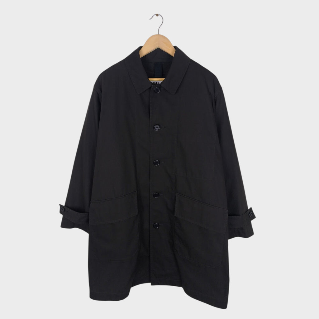 MHL MARGARET HOWELL Men's Black Detachable Down Liner Coat Jacket