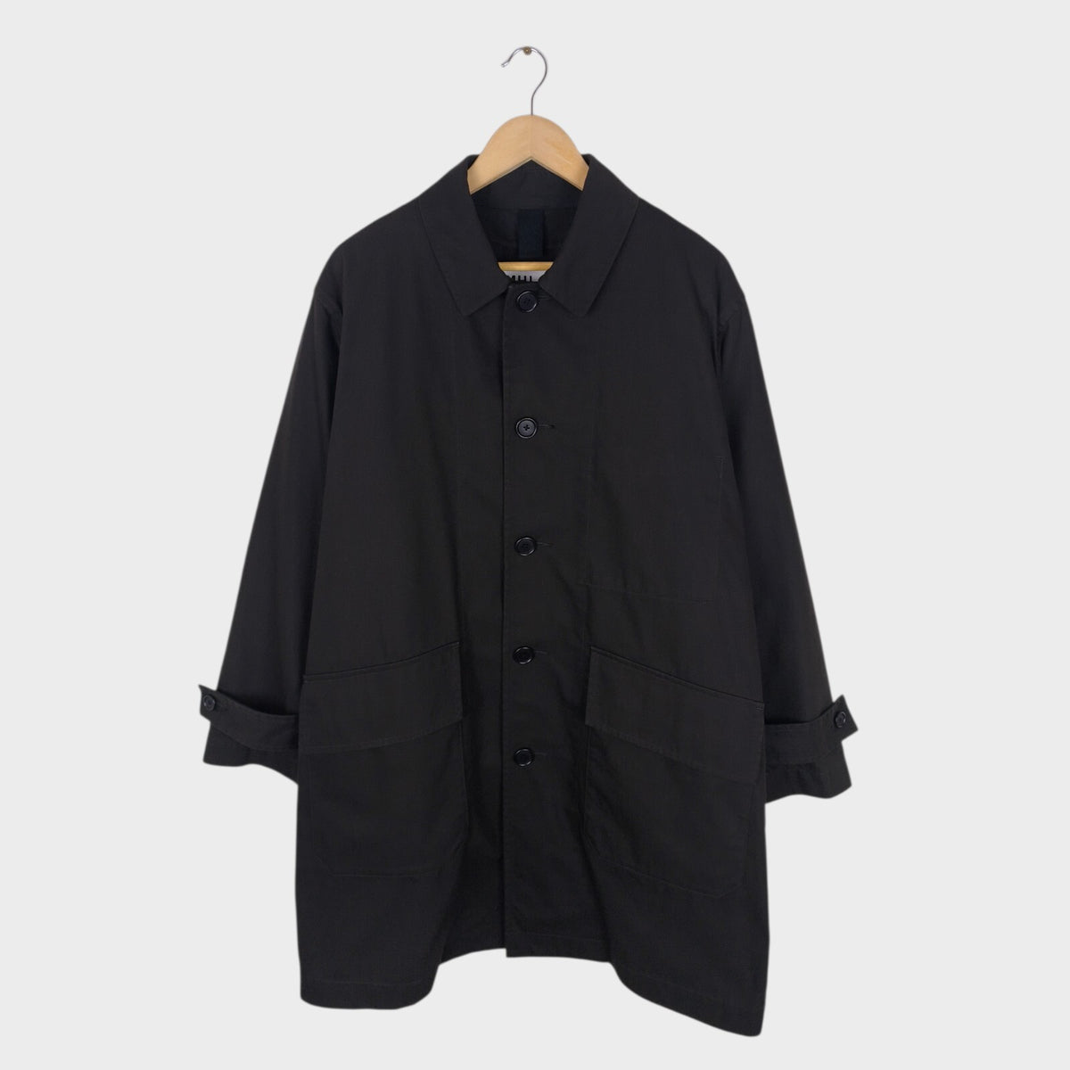 MHL MARGARET HOWELL Men's Black Detachable Down Liner Coat Jacket