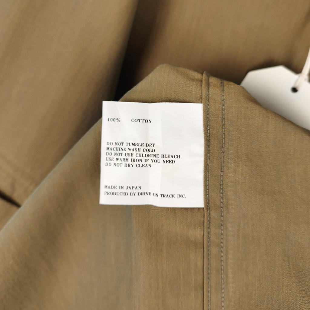 A VONTADE Men's Made in Japan Beige B.D.U. Military Field Jacket