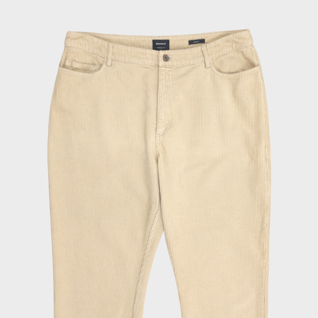 FINISTERRE Men's Cream Corduroy Trousers