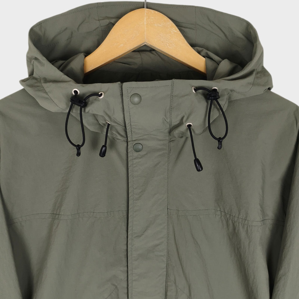 UNIFORM BRIDGE Men's Green Utility Mountain Parka Jacket