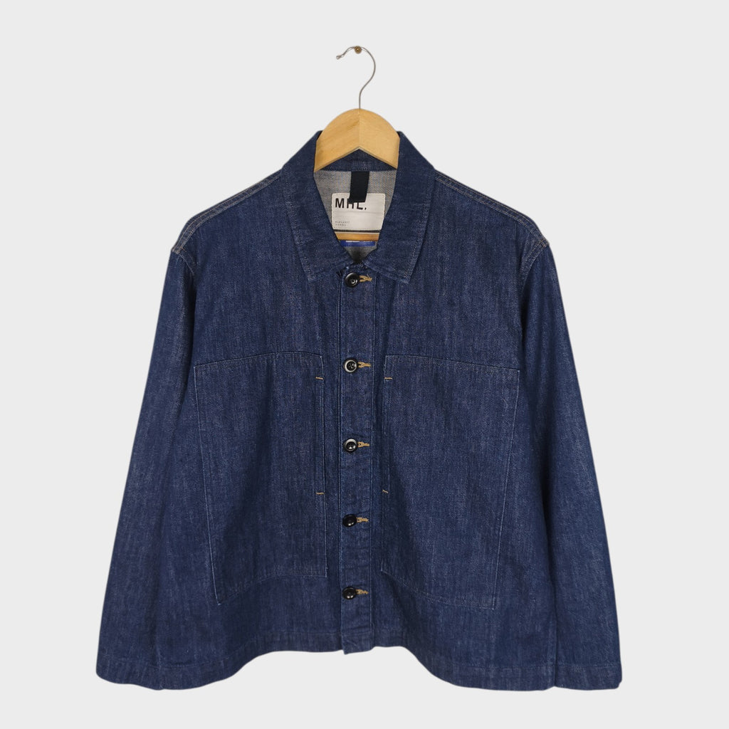MHL MARGARET HOWELL Men's Canton Overalls Made in Japan Denim Chore Jacket