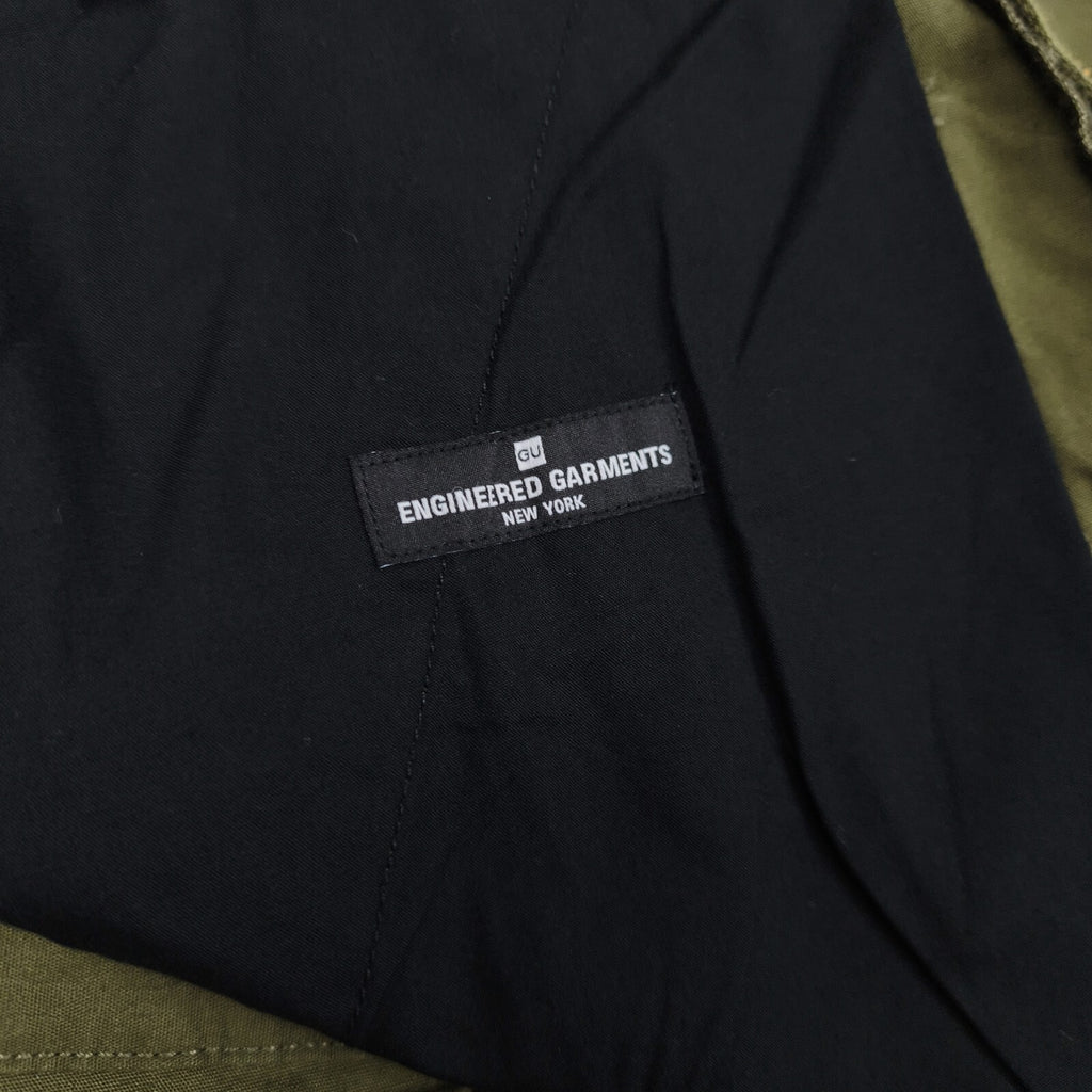 ENGINEERED GARMENTS x GU Men's Olive Green Cargo Shorts