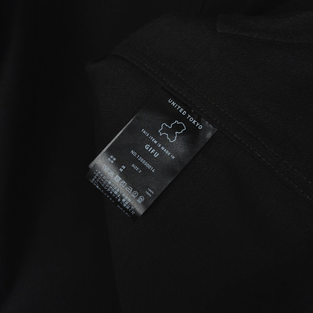UNITED TOKYO Men's Made in Japan RAF MK3 Rigid Denim Flight Blouson Jacket
