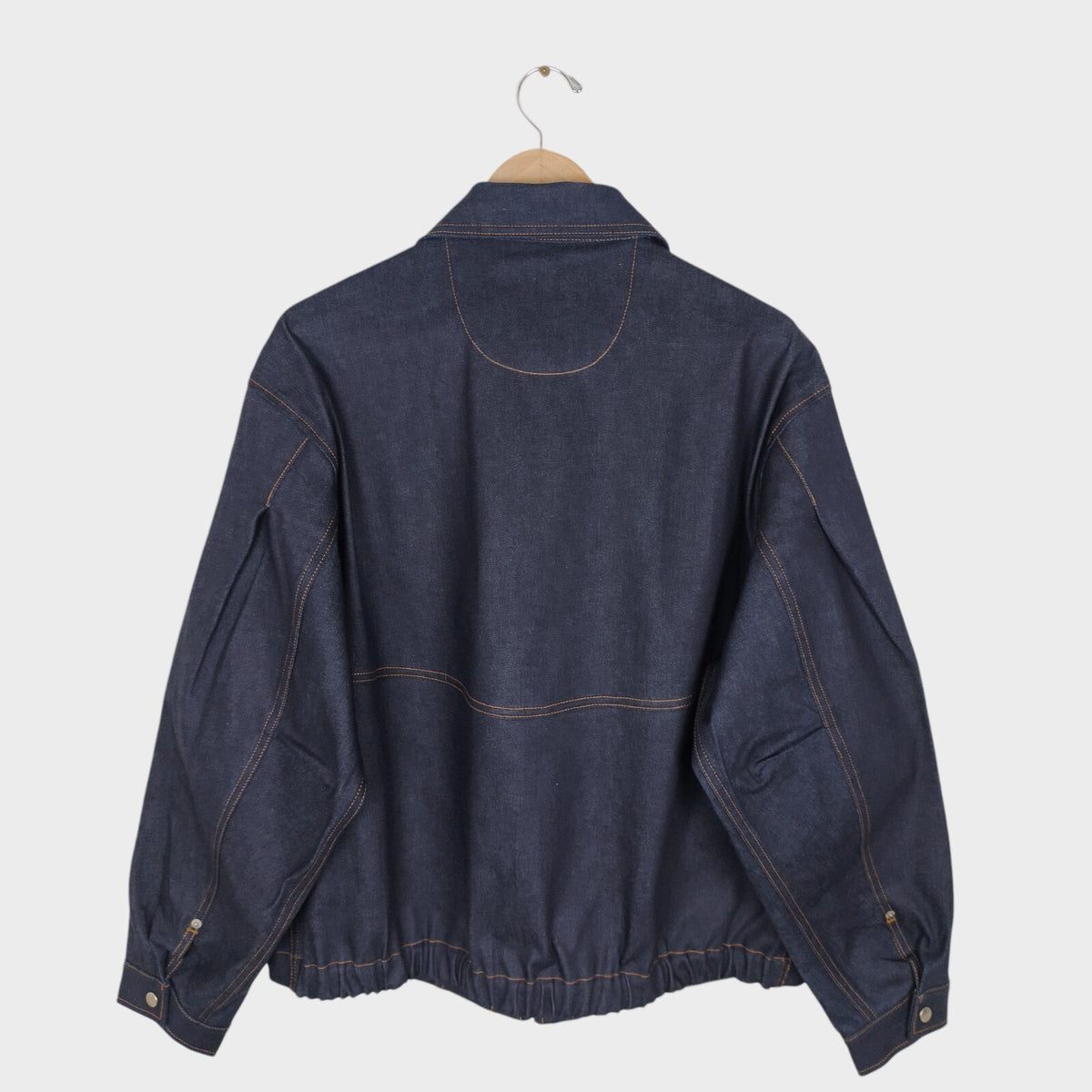 REHACER Japan Men's Made in Japan 12oz Okayama Denim Tuck Volume Jacket