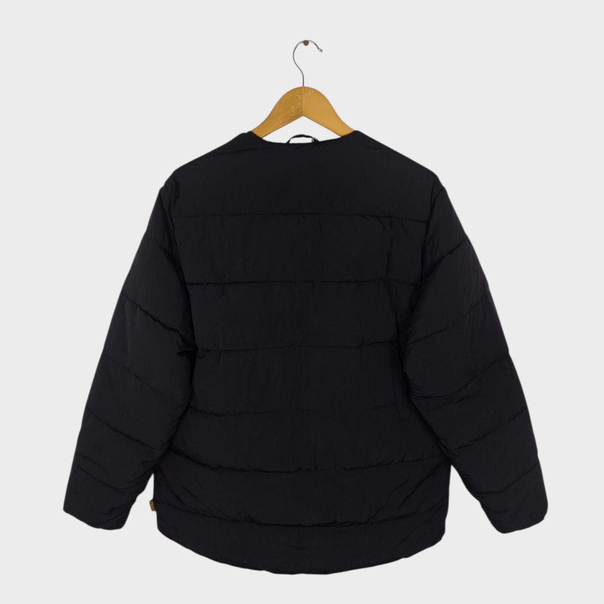 HIKERDELIC Men's Black Quilted Liner Puffer Jacket