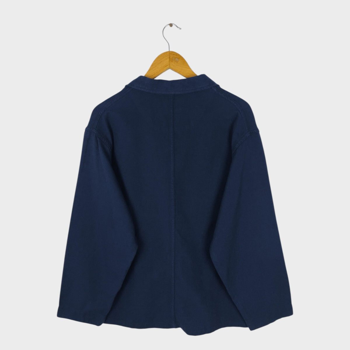 DANTON Men's Navy Blue Made in Japan 100% Cotton Chore Jacket
