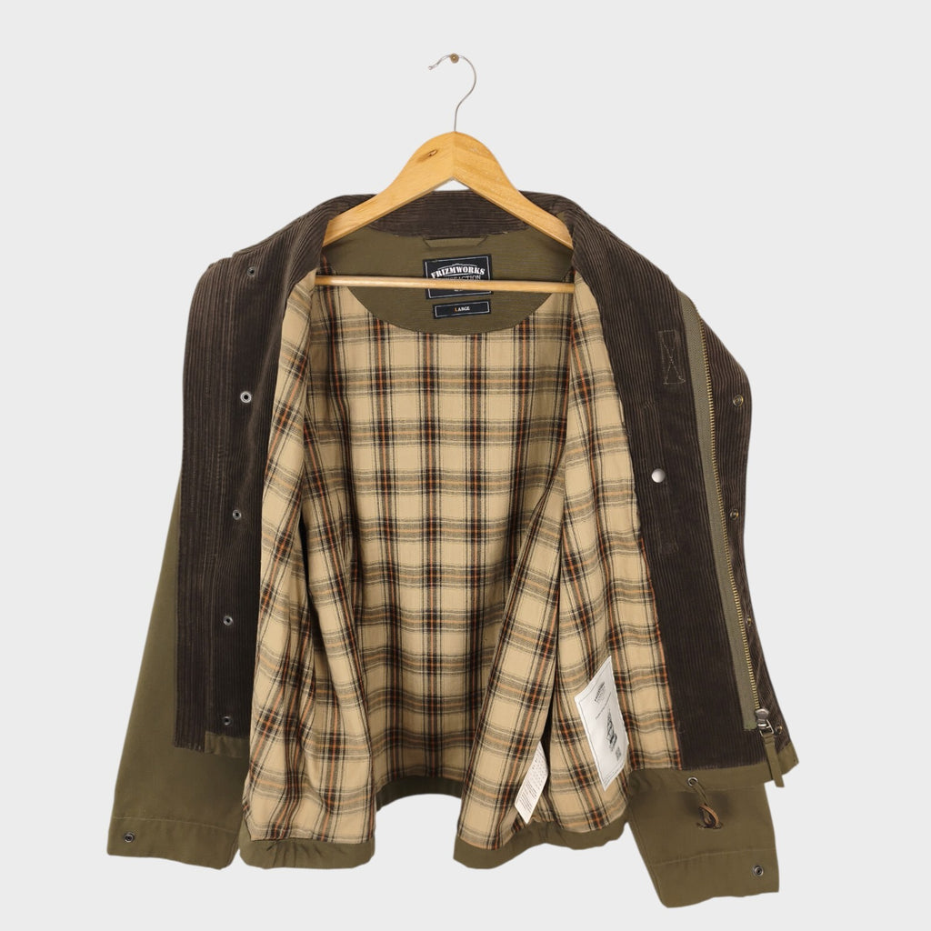 FRIZMWORKS Men's Olive Green Heritage Hunting Jacket