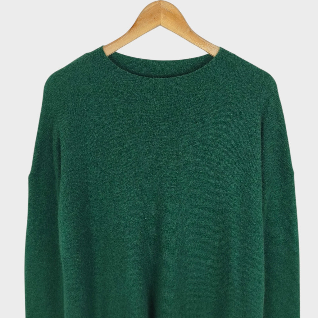 TOAST Women's Green Wool/Cashmere Blend Jumper