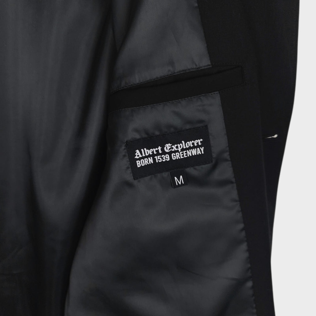UNIFORM BRIDGE Men's Black AE Uniform Blazer Chore Jacket