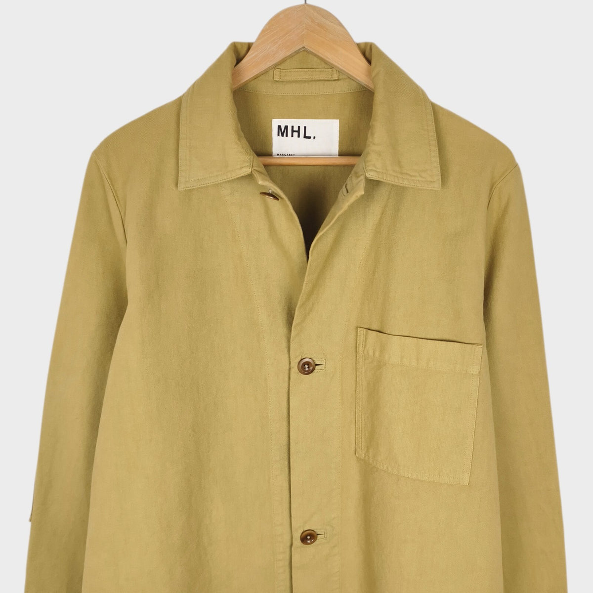 MHL MARGARET HOWELL Men's Heavyweight Cotton Overshirt Jacket
