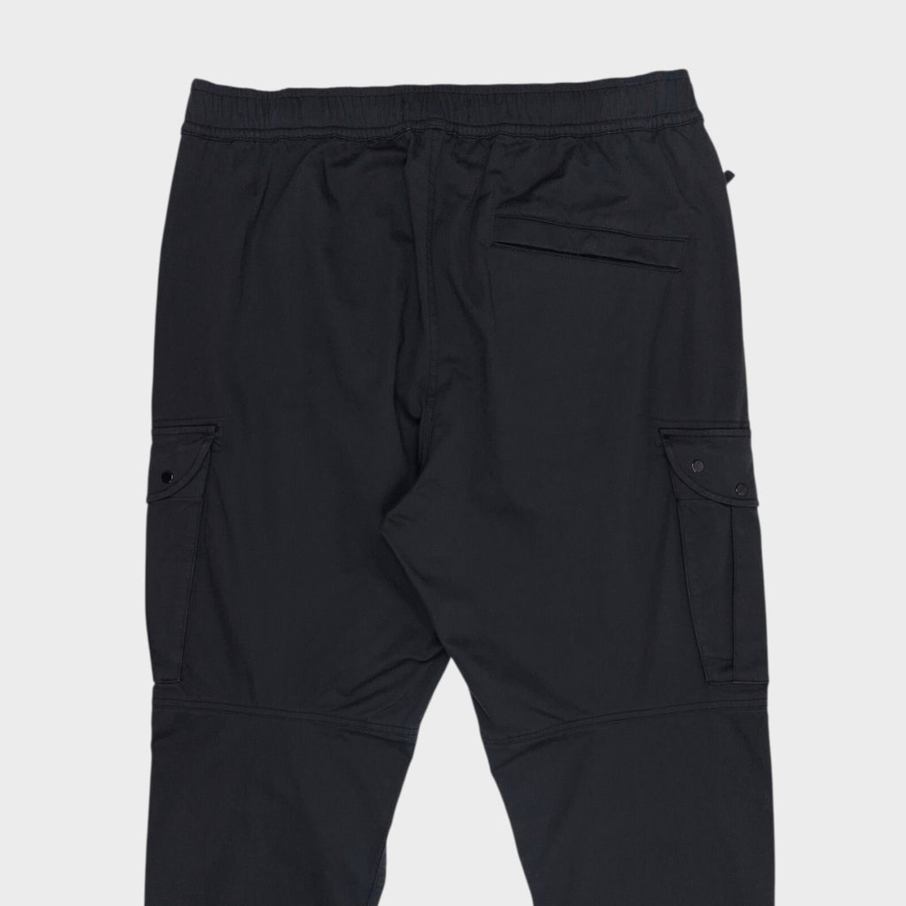 STONE ISLAND Men's Navy Blue RE-T Cargo Trousers