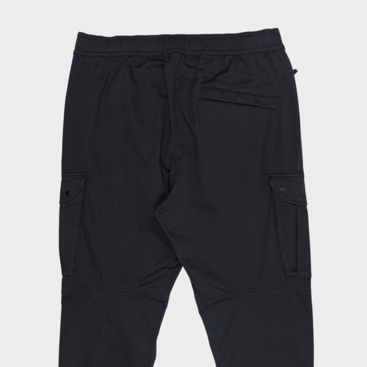 STONE ISLAND Men's Navy Blue RE-T Cargo Trousers