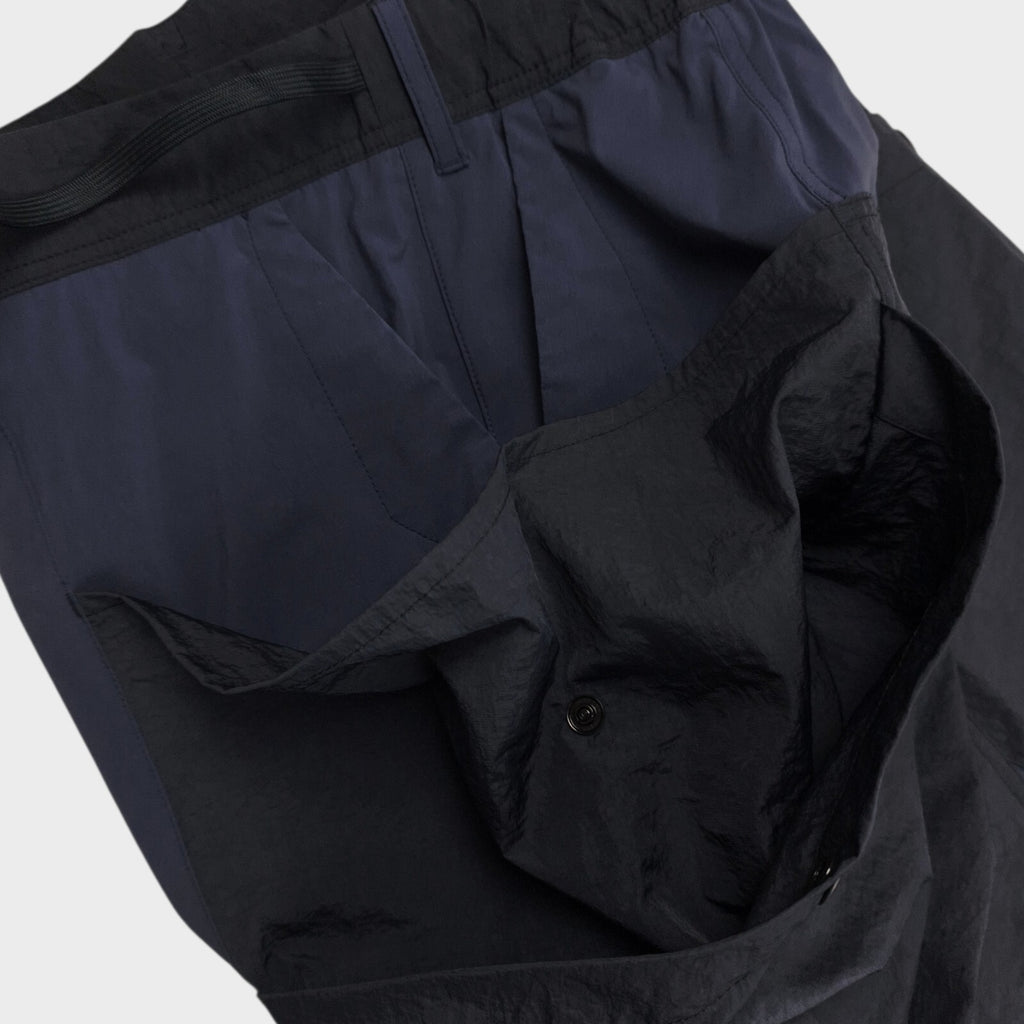 NORBIT BY HIROSHI NOZAWA Men's Navy High Spec Samue Hiking Cargo Trousers