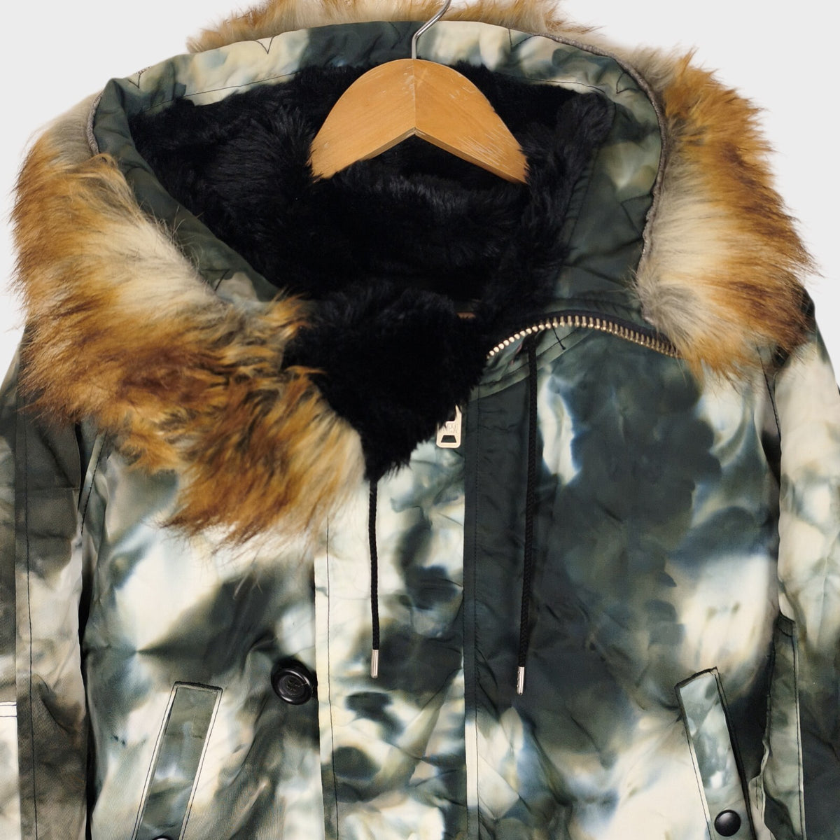 SUGARHILL Japan Men's Made in Japan Pour Camo N3-B Parka Coat