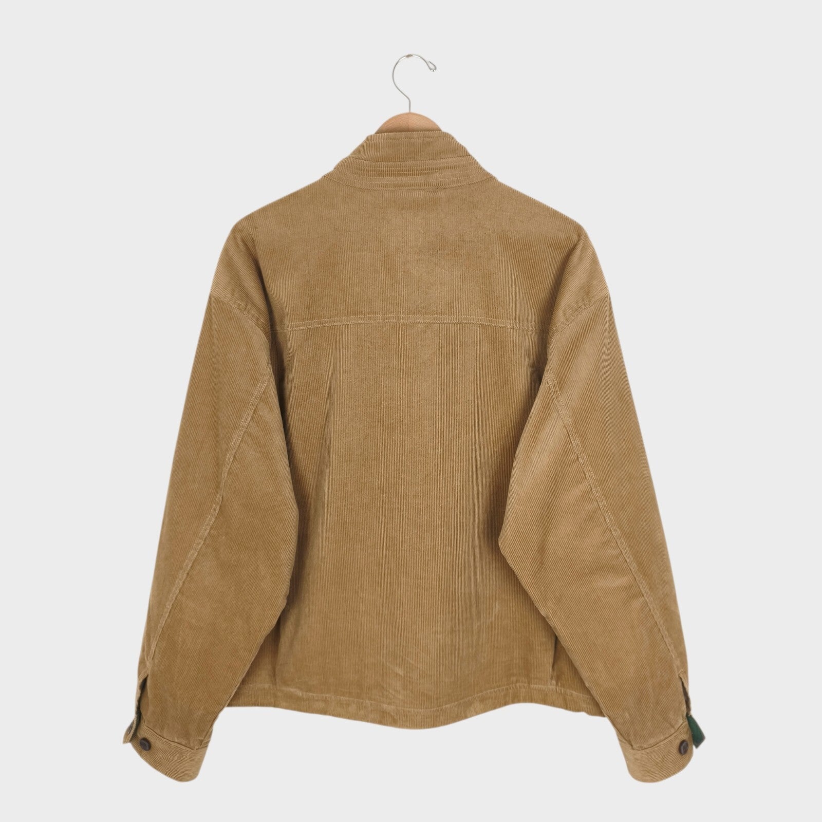 FRIZMWORKS Men's Beige Corduroy Buddy Harrington Jacket