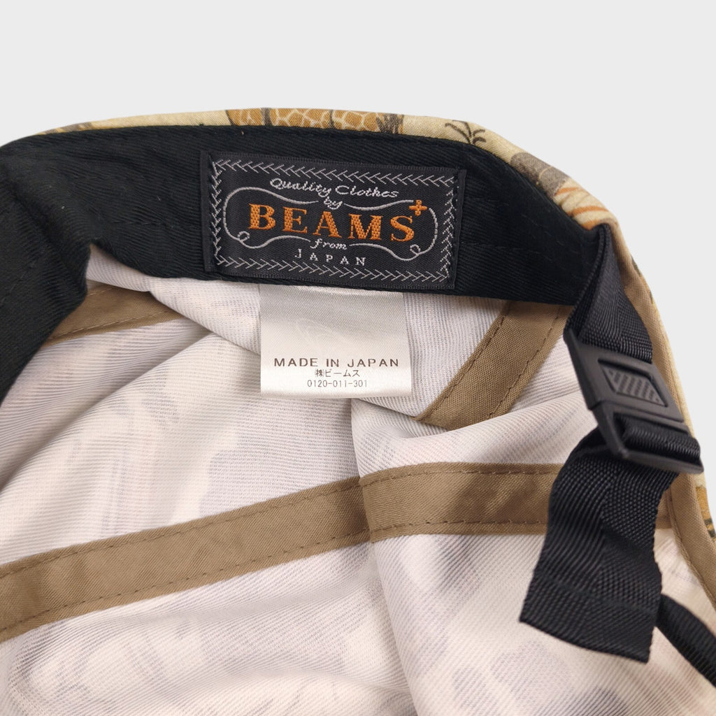 BEAMS PLUS Made in Japan Safari Print Fishing Hat Cap