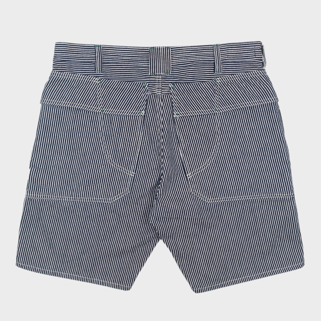 SASSAFRAS Men's Made in Japan Hickory Stripe Cargo Shorts
