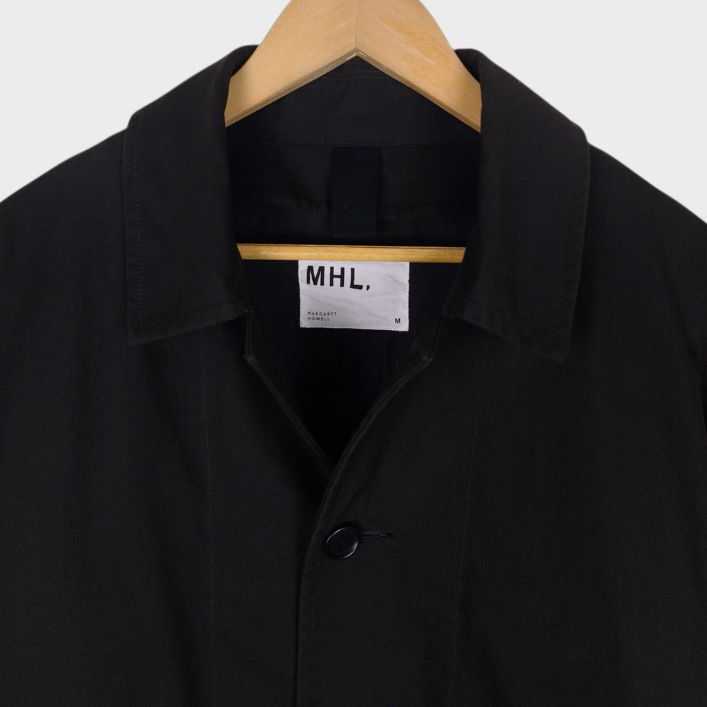MHL MARGARET HOWELL Men's Black Detachable Down Liner Coat Jacket