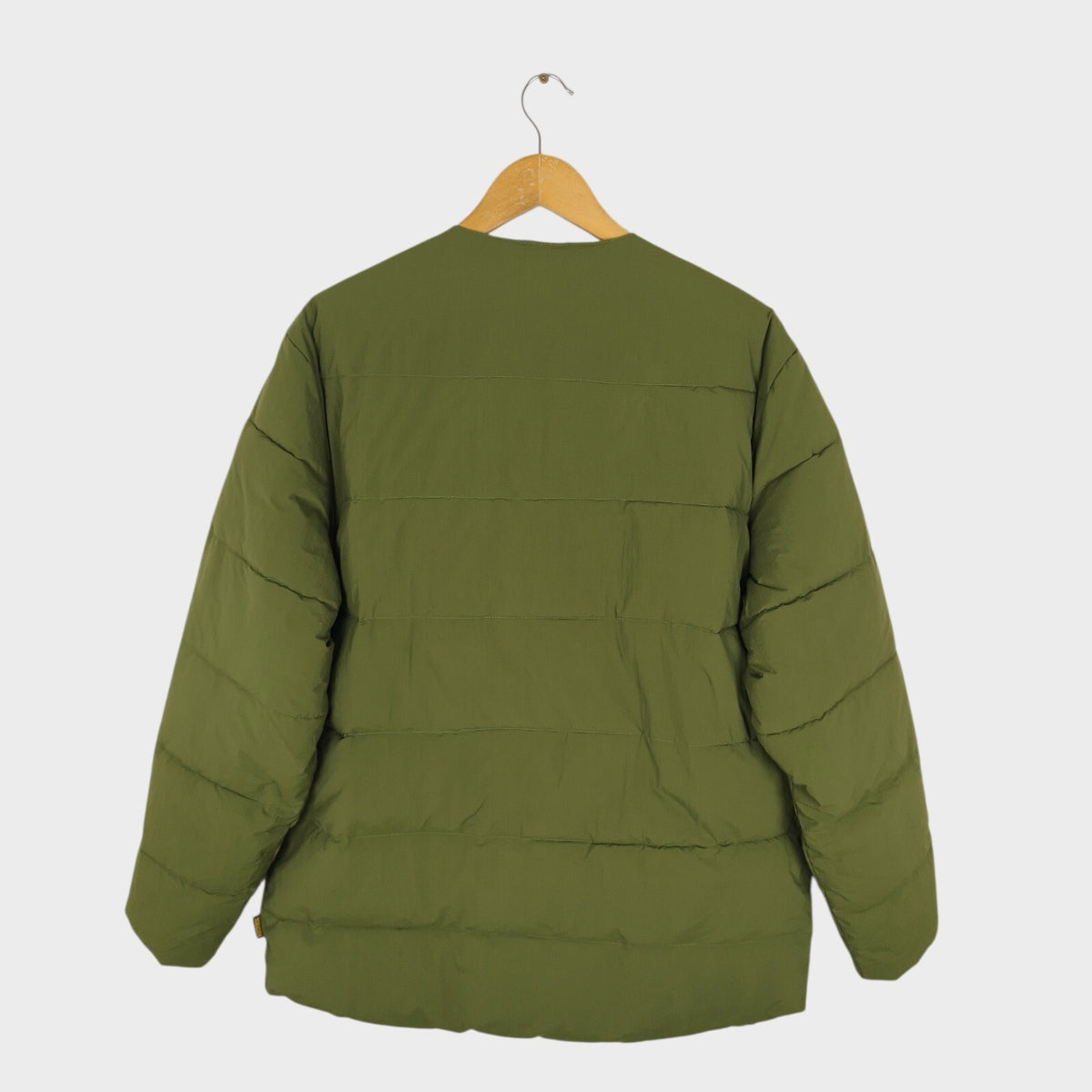 HIKERDELIC Men's Green Quilted Liner Puffer Jacket