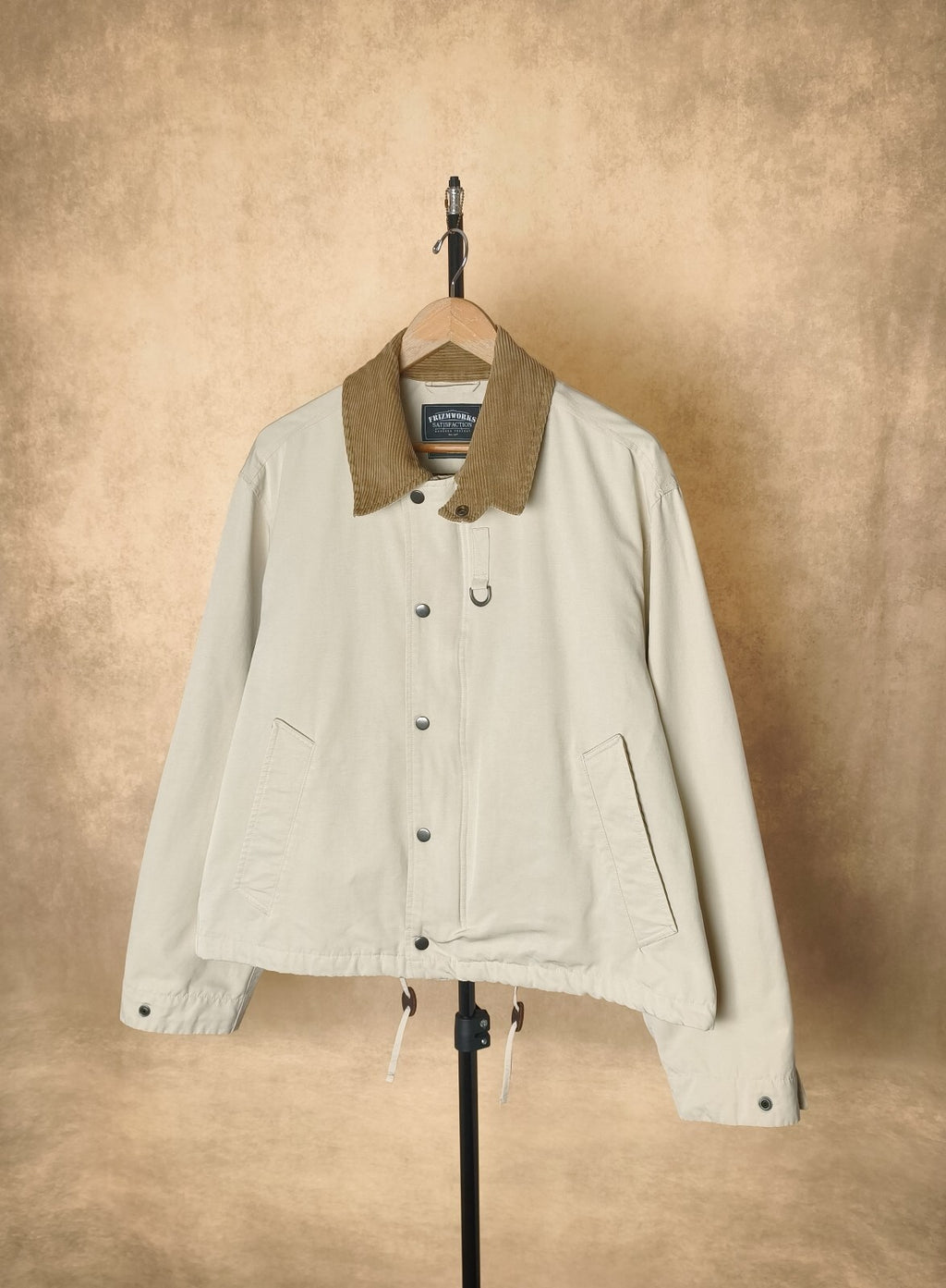 FRIZMWORKS Men's Cream Heritage Hunting Jacket