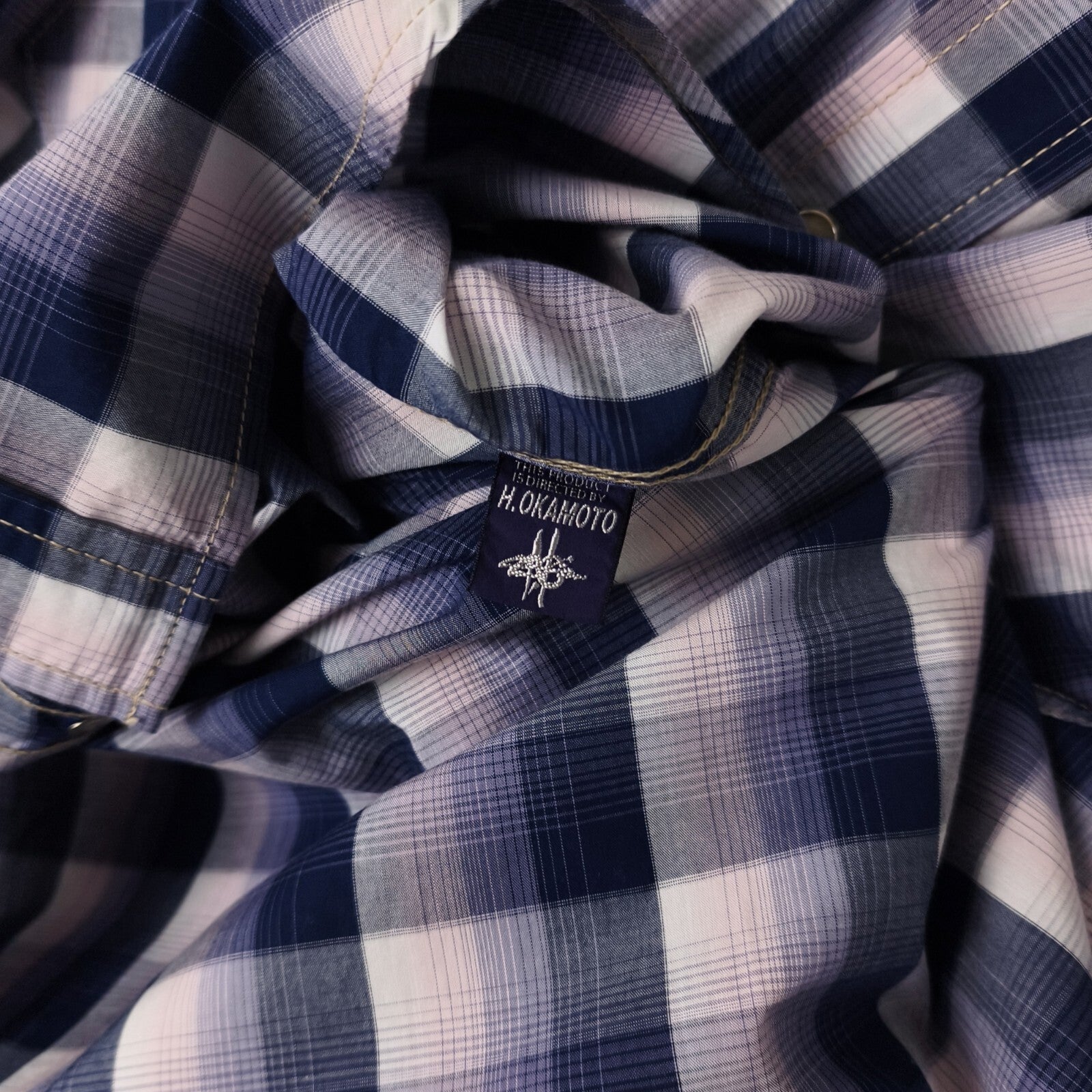 TOYS MCCOY McHill Ranchwear Men's Made in Japan Checked Western Shirt