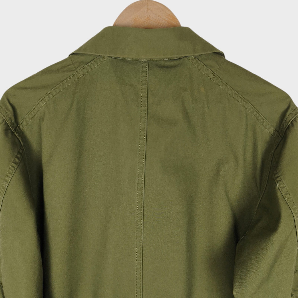 SNOW PEAK Men's Green Ventile Cotton Hunting Chore Jacket