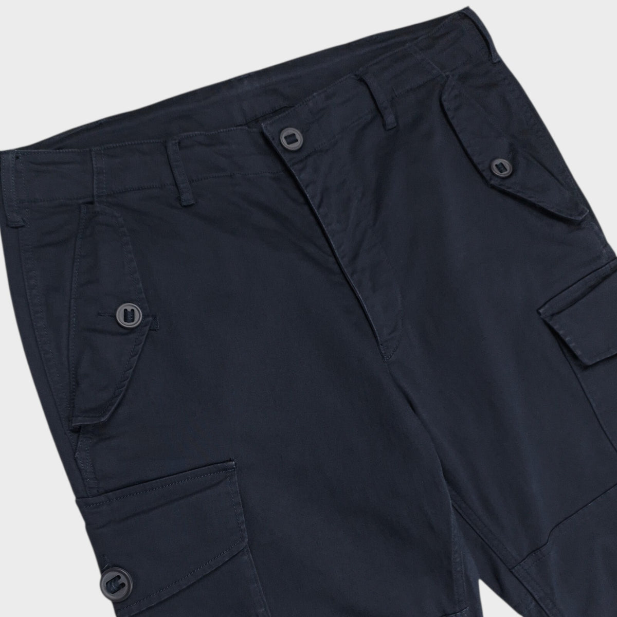 SAGE DE CRET x BEAMS PLUS Men's Navy Blue Cargo Trousers