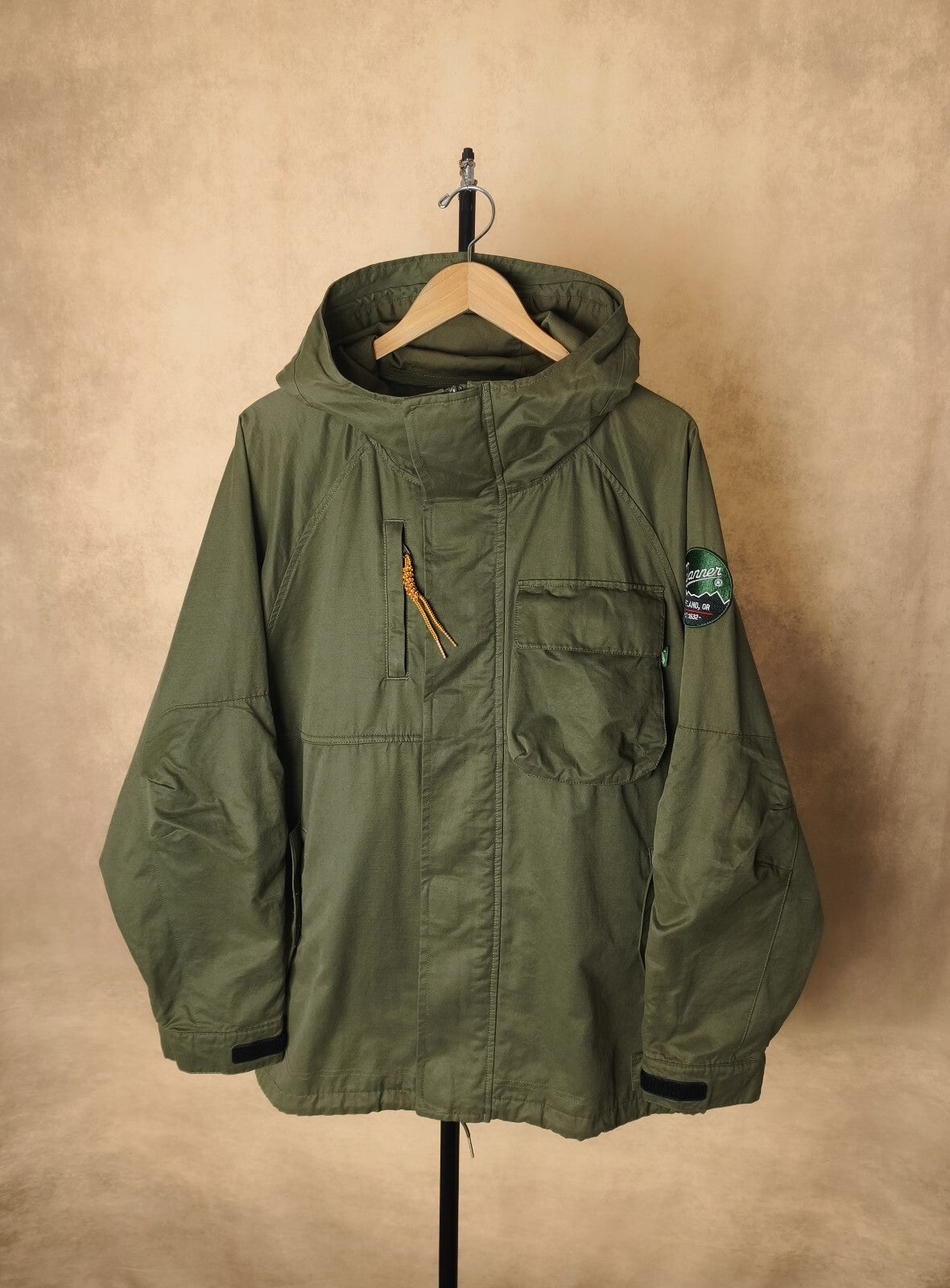 DANNER Men's Khaki Green Waterproof M Mountain Parka Jacket